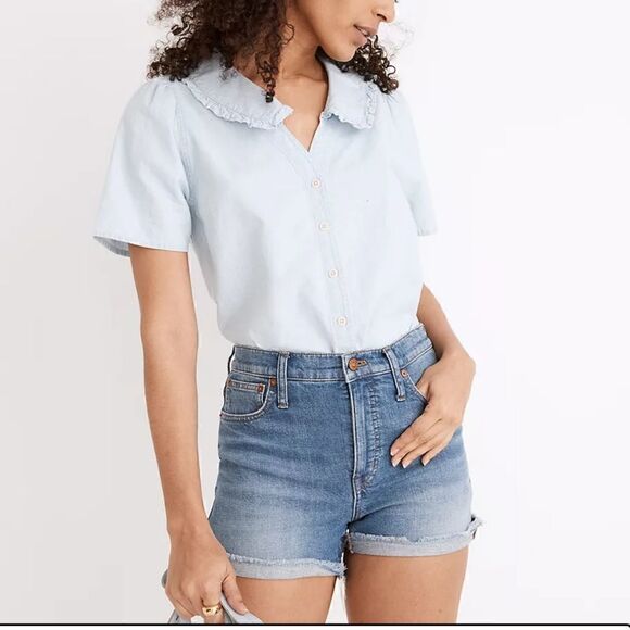 Madewell High-R Denim Shorts 27 - Picture 1 of 7